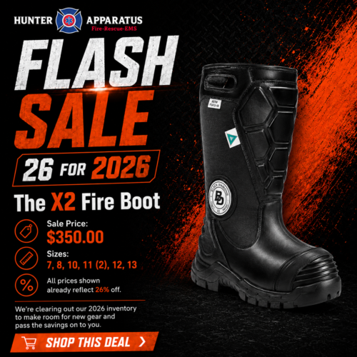 X2 Leather Fire Boot Flash Sale