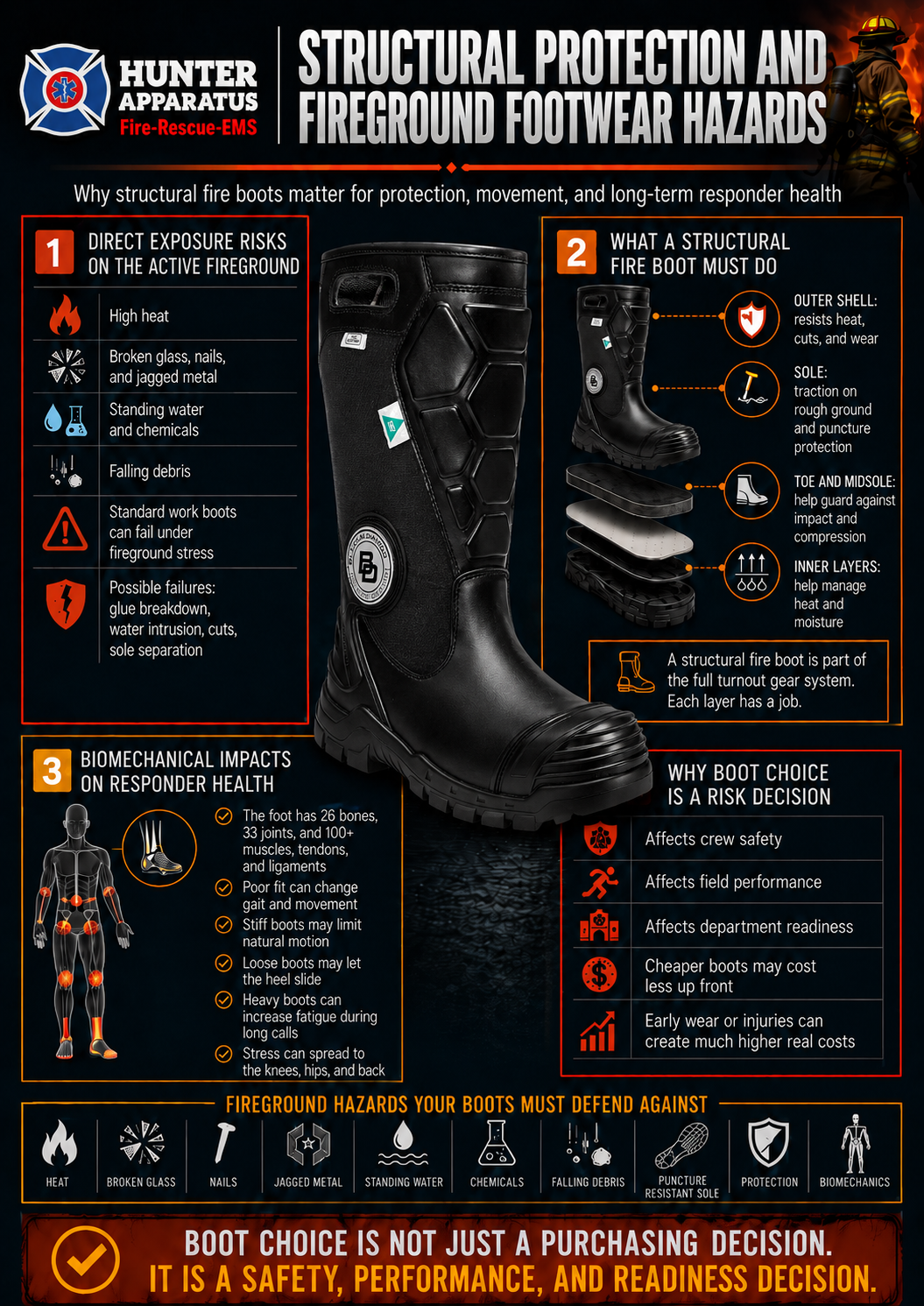 What Makes Quality Firefighter Boots Different – what boots do firefighters wear Blog Banner Infographic 1 What Makes Quality Firefighter Boots Different - what boots do firefighters wear Blog Banner Infographic 1