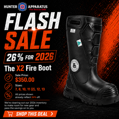 X2 Leather Fire Boot Flash Sale