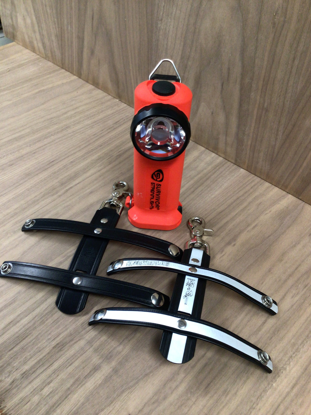Saferstrap™ Inverted Firefighter Flashlight Series Holder TES Pro®