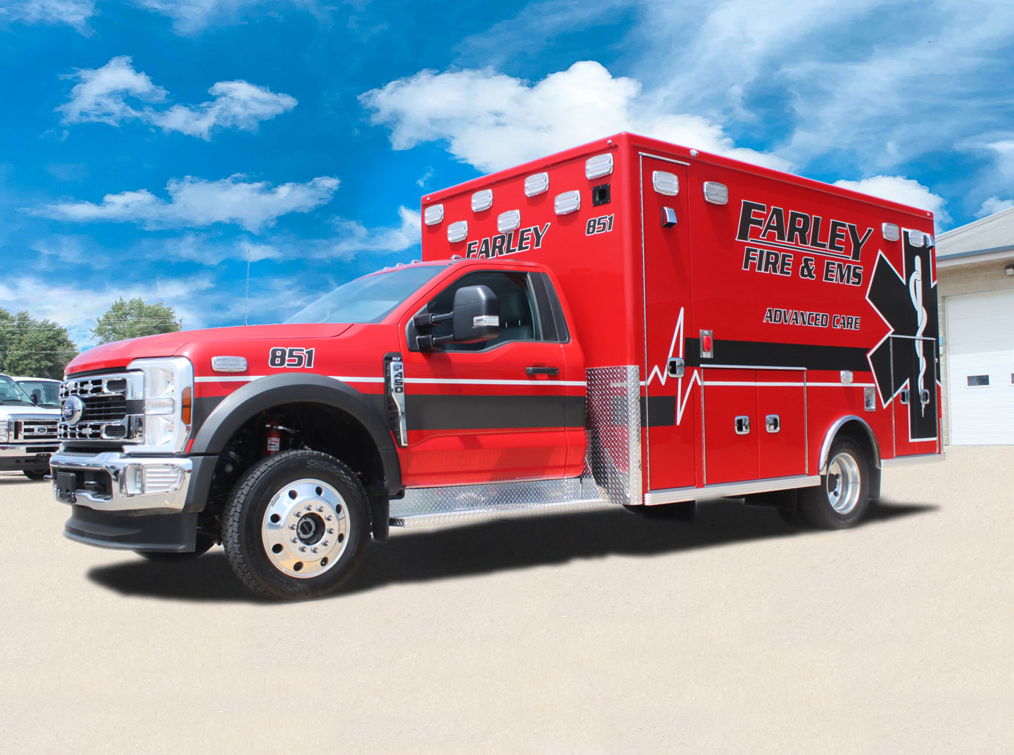 Life Line ambulance exterior